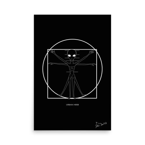 The Perfect Alien Anatomy Poster