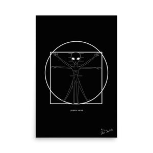 The Perfect Alien Anatomy Poster