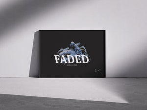 Faded Astronaut Poster