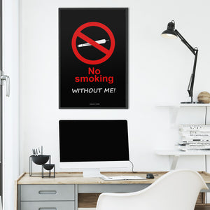 No Smoking Without Me Poster